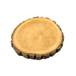 Abreuvoir pour terrarium effet bois rond 10 Aquavie - 10 x 8 x 1,5 cm