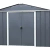 Abri de jardin métal sans plancher, anthracite TRIGANO JARDIN - Yardmaster - 6.24m²