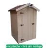 Abri Eden pour WC 145 x 140 x 203 cm livré