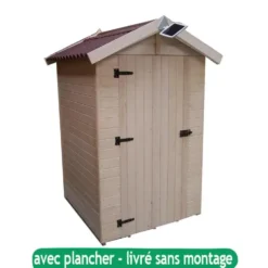 Abri Eden pour WC 145 x 140 x 203 cm livré
