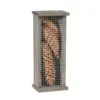Abri pour chrysopes en bois coloris gris