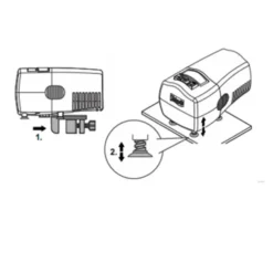 Accessoire aquariophilie distributeur automatique de nourriture Tetra Distrib Auto Myfeeder Noir
