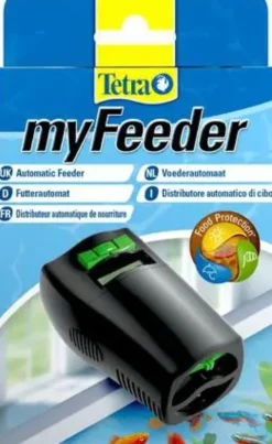 Accessoire aquariophilie distributeur automatique de nourriture Tetra Distrib Auto Myfeeder Noir