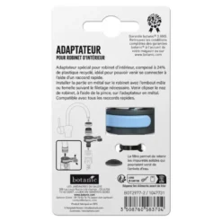 Adaptateur pour robinet d'intérieur botanic® avec embout automatique