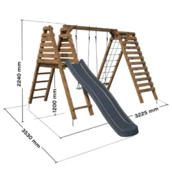 Aire de jeux Soulet Olympics Isis - 323 x 220 x 353 cm