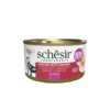 Alimentation humide pour chat poulet crevettes bouillon Schesir - 70 g