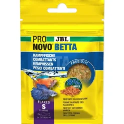 Alimentation spécialisée pour poissons Betta, sans gluten, JBL ProNovo - 6g/20ml