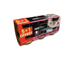 Aliment humide pour chat 6 pots Hamiform recette n°34 - 6 x 80 g