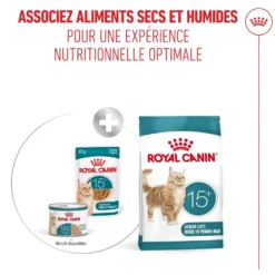 Aliment humide pour chat Royal Feline Ageing 15+ sauce - 12 x 85 g