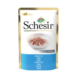Aliment humide pour chat thon sachet en gelée Schesir - 85 g