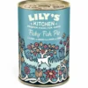 Aliment humide pour chien à la dinde, saumon et légumes Lily’s Kitchen - 400 g