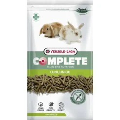 Aliment pour jeunes lapins ou lapins nains Cuni junior complete - Le sac de 1,75 kg