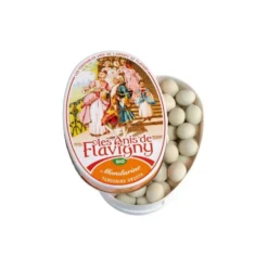 Anis de Flavigny bio à la mandarine en boite ovale 50 g