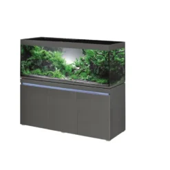Aquarium eau douce avec meuble coloris graphite Eheim Incpiria 530L