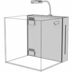 Aquarium nano Yasha 90, spécialement conçu pour l'élevage marin - AQUA MEDIC - 90L