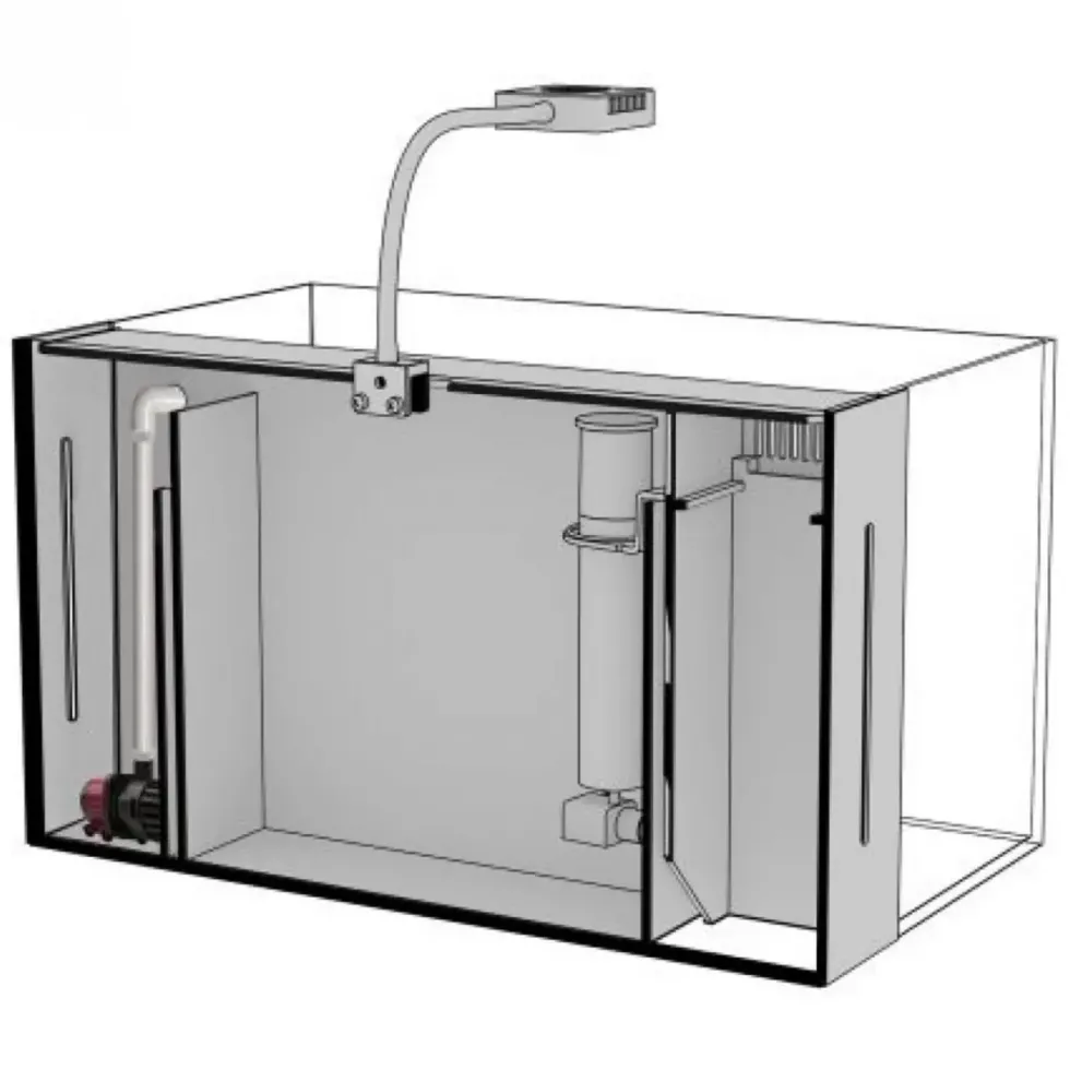 Aquarium yasha de 70L, robuste et élégant - AQUA MEDIC - Modèle Yasha