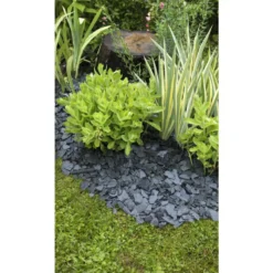 Ardoise noire pour jardin de calibre 10 à 30 mm en sac de 20 L