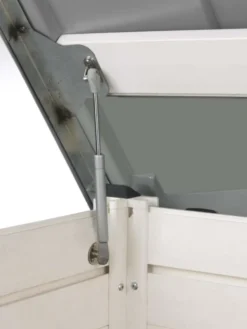 Armoire de jardin en résine résistant, GAROFALO - capacité 1005L