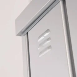 Armoire à outils gris foncé 93x83x182,5 cm