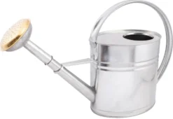Arrosoir en acier galvanisé coloris argent Nogent - 4 L
