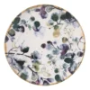Assiette à dessert Flora motif feuillage multicolore Ø 21,5 cm