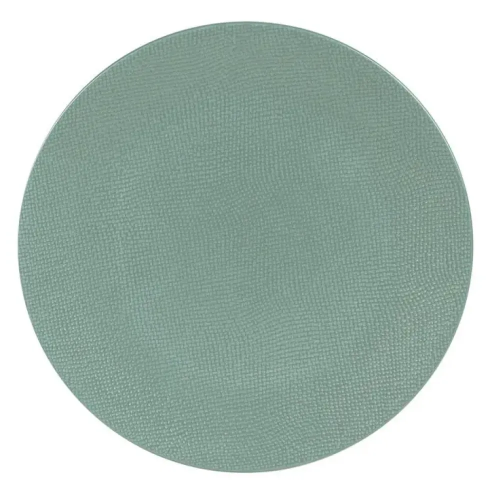 Assiette à dessert Vesuvio coloris bleu en grès - Ø 21 cm