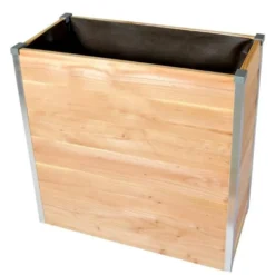 Bac de jardinage en bois Mon Petit Potager Bac O Design - 75 x 35 x 80 cm