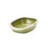 Bac à litière vert Savic Gizmo Happy Planet - Taille L - Dim 52 x 39.5 x 15 cm