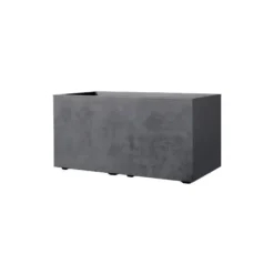 Bac muret Millenium 72,6 litres gris anthracite 79x37x39 cm