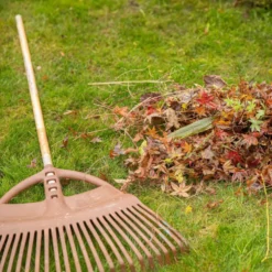 Balai à gazon fil plat renforcé botanic® - 140 cm