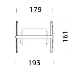 Balancelle Sigrid en bois traité autoclave Palmako - 193 x 161 cm