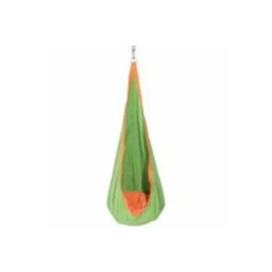 Balançoire hamac suspendue en toile Cocoon pour portique en bois