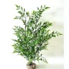 Bambou vert en plastique grand modèle 38 cm
