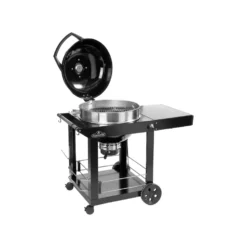 Barbecue charbon sur chariot coloris noir en acier Kettle Pro Napoléon - Ø 57 cm