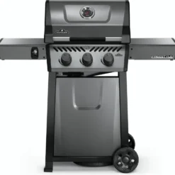 Barbecue gaz 3 brûleurs coloris gris Freestyle Napoléon - 132 x 64 x 116 cm