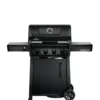 Barbecue gaz Freestyle 4 brûleurs coloris noir en inox Napoléon - 132 x 64 x 116 cm