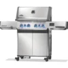Barbecue gaz inox connecté Napoléon Prestige 500 - 166 x 66 x 129,5 cm