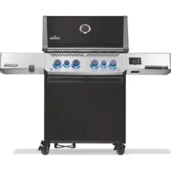 Barbecue gaz noir connecté Napoléon Prestige 500 - 166 x 66 x 129,5 cm