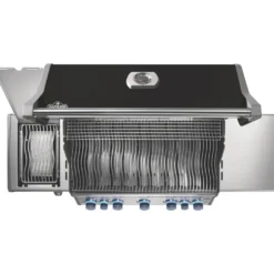 Barbecue gaz noir Napoléon Rogue Pro-S 5 brûleurs - 168 × 63,5 × 123 cm