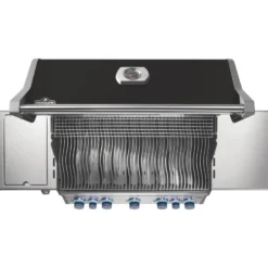 Barbecue gaz noir Napoléon Rogue Pro-S 5 brûleurs - 168 × 63,5 × 123 cm