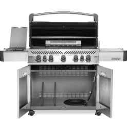 Barbecue gaz Prestige 665 en inox Napoléon - 130 x 188 x 66 cm