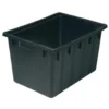 Bassin rectangulaire noir Victoria Quadro I - 71x40x30 cm