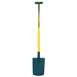 Bêche à rebord avec béquille et manche Novagrip Leborgne Duopro - 28 cm