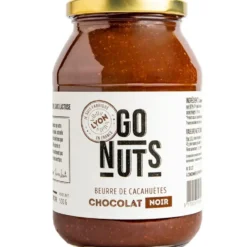 Beurre de cacahuètes chocolat noir bio Go Nuts - 500 g