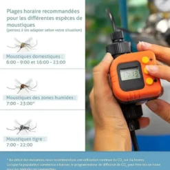 BG-CO2 Timer coloris noir Biogents