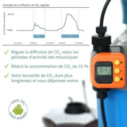 BG-CO2 Timer coloris noir Biogents