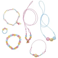 Bijoux à créer Janod Fleurs en perles - dès 6 ans