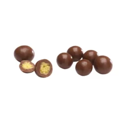 Billes de maïs soufflé enrobées de chocolat au lait - Prix au kilo