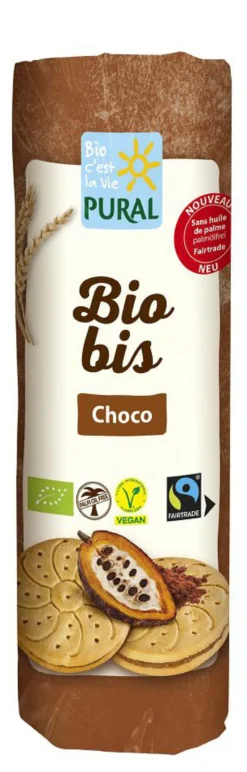 Biscuit Biobis Chocolat bio Pural - 320 g
