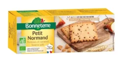 Biscuit Petit Normand pommes caramel bio Bonneterre - 140 g